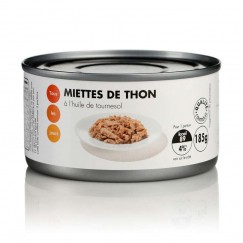 MIETTES THON HUILE 185G