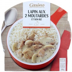 BARQ.LAPIN MOUTARDE/RIZ 300G