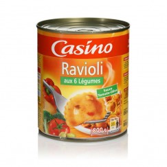 RAVIOLI 6 LEGUMES CO 800G