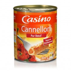 CANNELLONI 4/4 800 GR CASINO