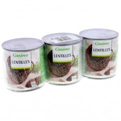 LENTILLES PREPAREES 3X130G