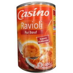 RAVIOLI PUR BOEUF 1/2- 400 GR