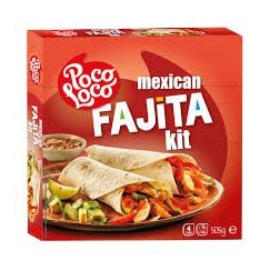 KIT FAJITAS 505G POCO LOCO