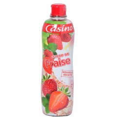 SIROP FRAISE CASINO BIDON 75CL