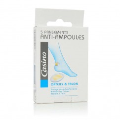 5 PANSEMENTS ANTI-AMPOULE