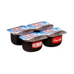 C.DESSERT CHOCO UHT 4X125G E&V