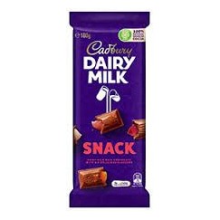 TAB.CHOC SNACK 180G CADBURY