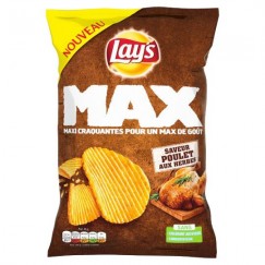 CHIPS MAX POULET 120G  LAYS