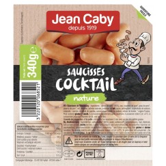 SAUCISSE COCKTAIL NATURE 340G