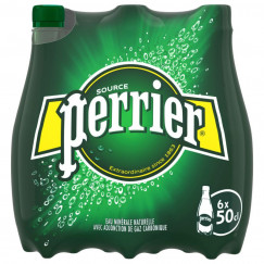 EAU MIN.GAZ.PERRIER 6X50CL