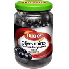 OLIVES NOIRES DENOYAUTEES 160G