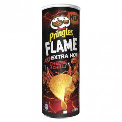 PRINGLES FLAME CHIL CHEES 160G