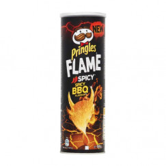 PRINGLES FLAME SPICY BBQ 160G