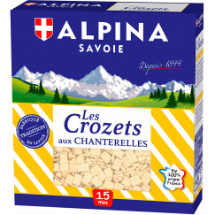 CROZETS AUX CHANTERELLES 400GR