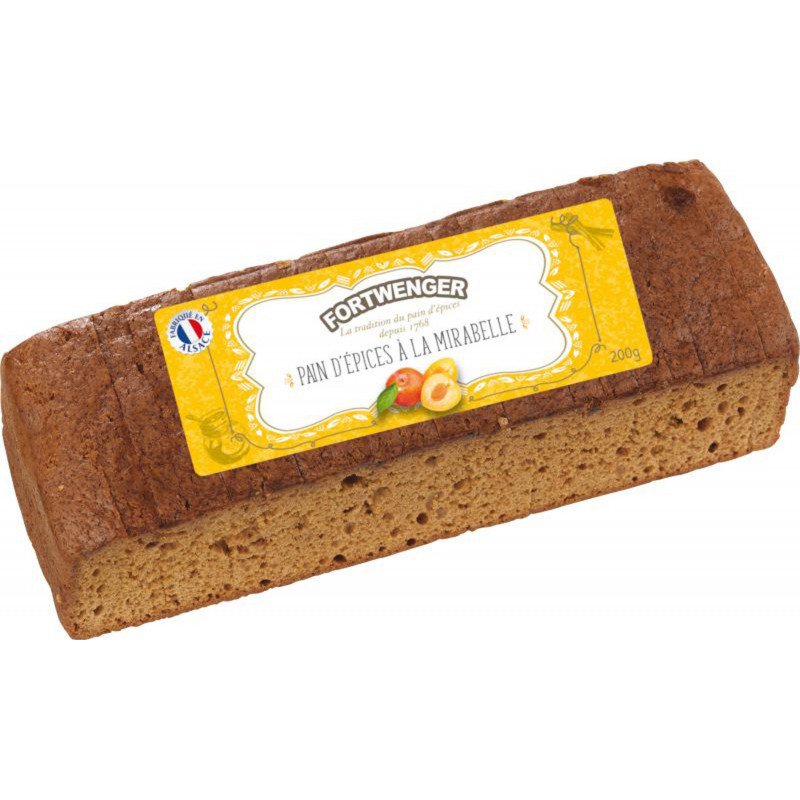 PAIN EPICE MIRABELLE 200G FORT PAIN EPICE MIRABELLE 200G FORT