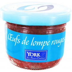OEUFS LOMPE ROUGE 80G YORK