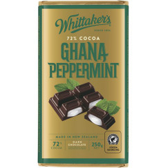 TAB CHOC NR GHANA MENTHE 250G