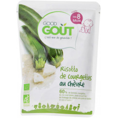 RISOTTO COURGET CHEVRE 190G 8M