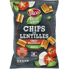 CHIPS LENTILLES TOM  85G VICO