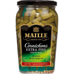 CORNICHON EX.FIN 380G MAILLE