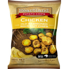 CHIPS POULET 150G HEARTLAND