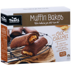 MUFFIN BAKES CHOC CARA 6X40G T