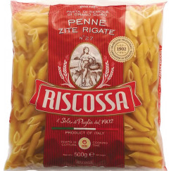 PENNE ZITE RIGATE 500G RICOSSA