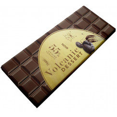 TAB CHOC DESS.NR 55% 200G VOLC