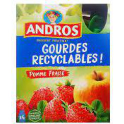 COMP.GRDE POMME/FRAISE 4X90G