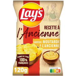 CHIPS MOUT ANCIEN  120G LAY S