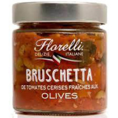 BRUSCHETTA TOMATES OLIVES 190G