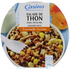 SALADE LEG SEC THON 240G CO