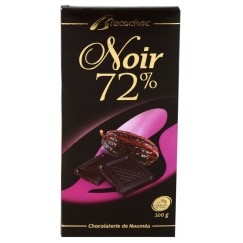 TAB.NOIR 72% BISCO 100G