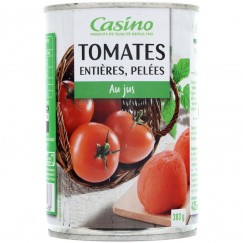 TOMATE ENTIERE PELEE 1/2 238G