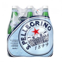 EAU MIN.GAZ.S.PELLEGRINO 6X1L